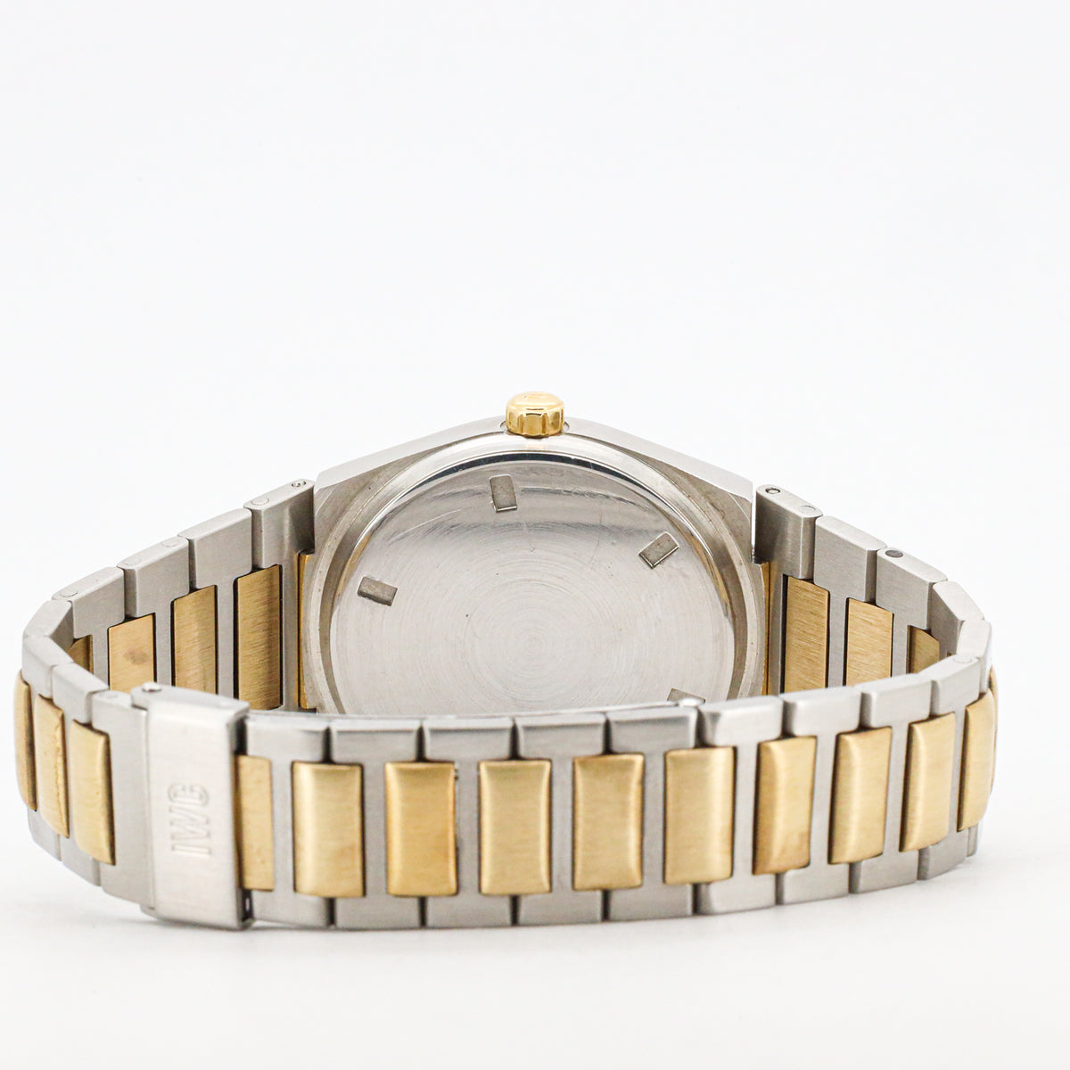 IWC Ingenieur SL 34mm 3305 Edelstahl Gold Quarz White Dial