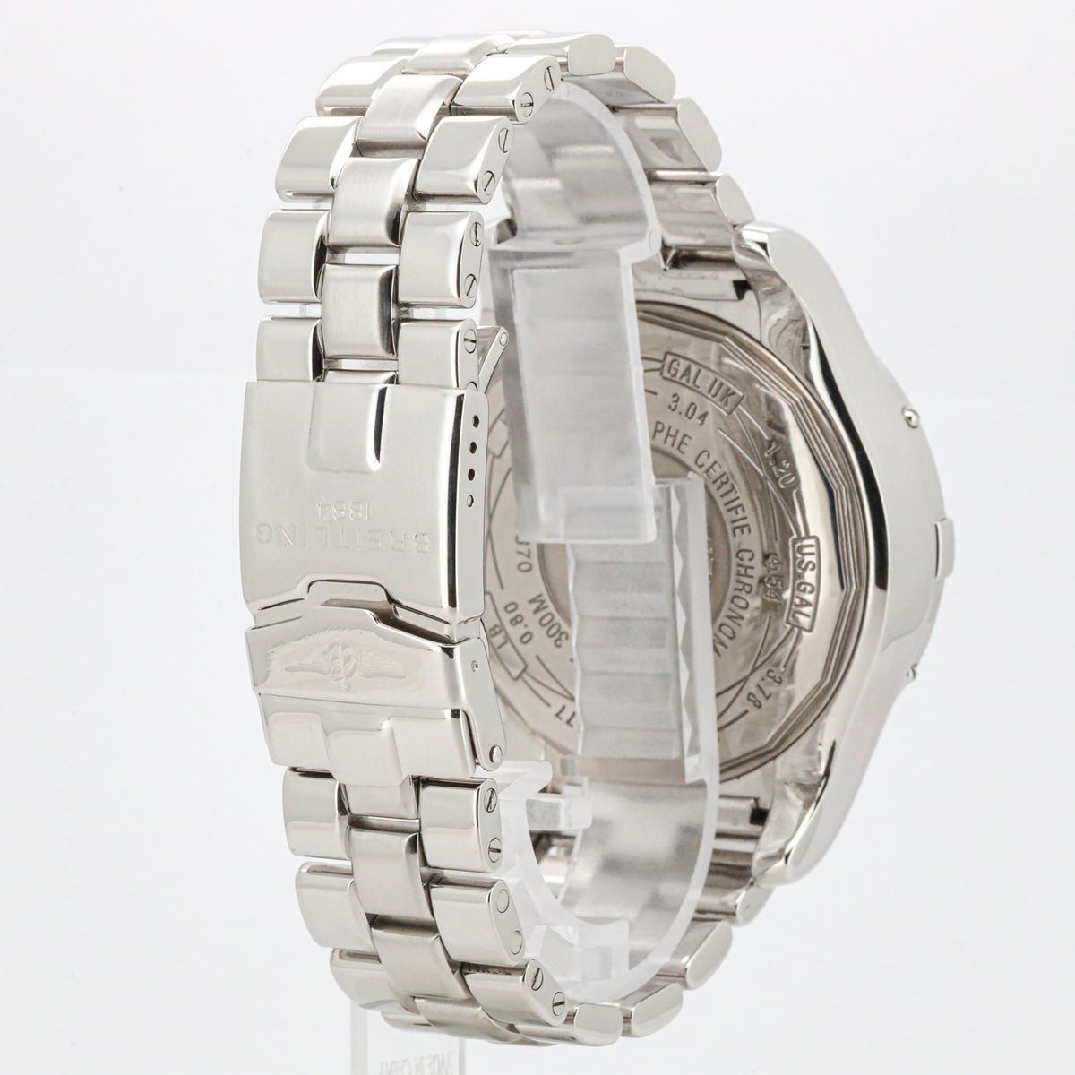 Breitling Super Avenger 48,4mm A13370 Edelstahl Chronograph SB&P