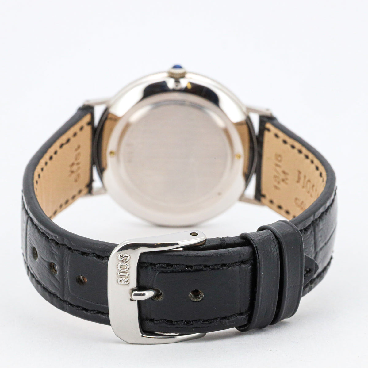 Blancpain Vintage 18kt Weißgold Silver Dial 33mm 575 Handaufzug