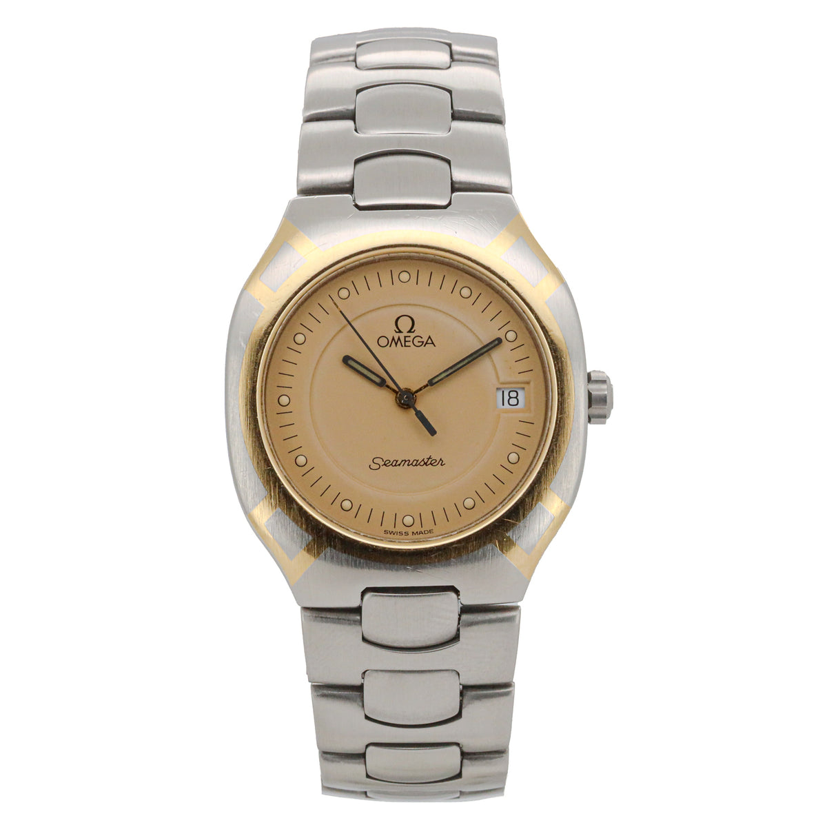 Omega Seamaster Polaris 32mm 396.1022 Edelstahl Gold