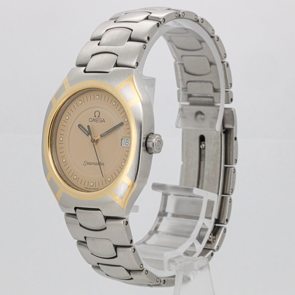 Omega Seamaster Polaris 32mm 396.1022 Edelstahl Gold