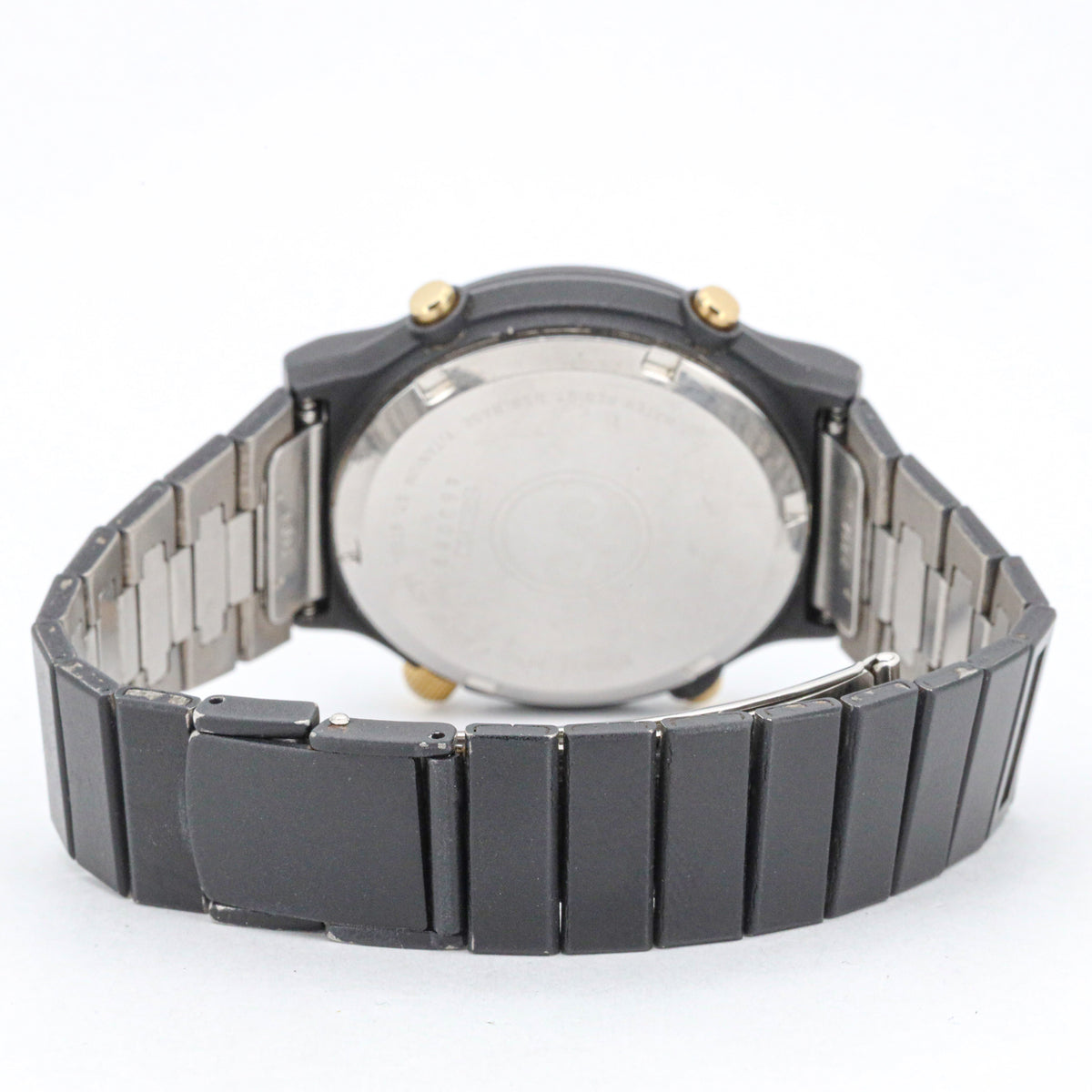 Seiko Sports 100 Titanium Chronograph 7A28-7060 Schwarz 38mm