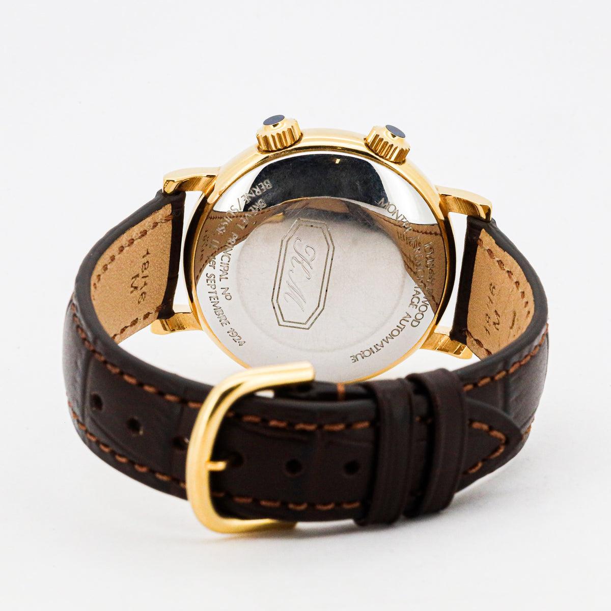 Harwood & Schild Montre Automatique Reveil Alarm Edition 106583 38mm