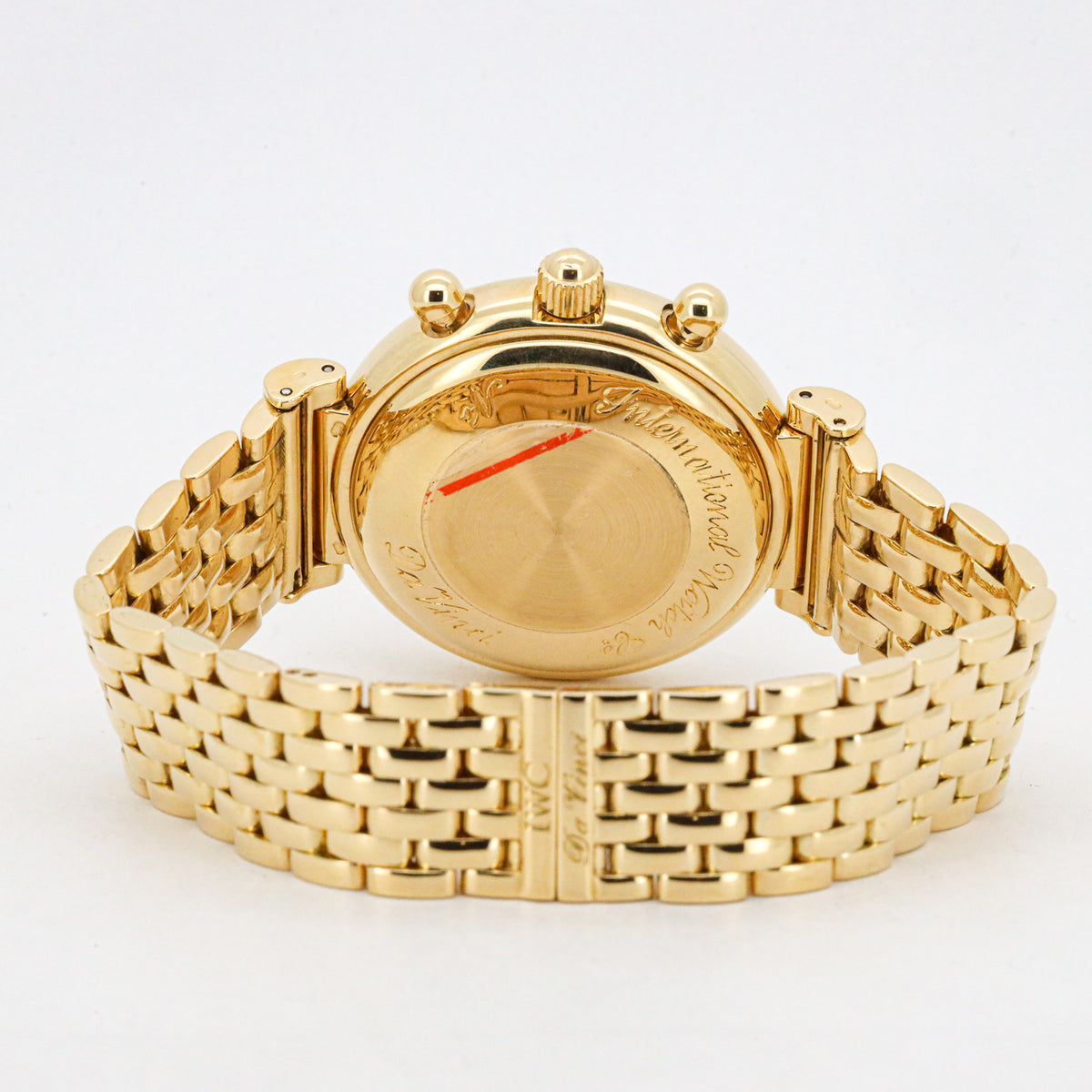 IWC Schaffhausen Da Vinci IW3750 39mm Perpetual Calender 750 Gold B&P