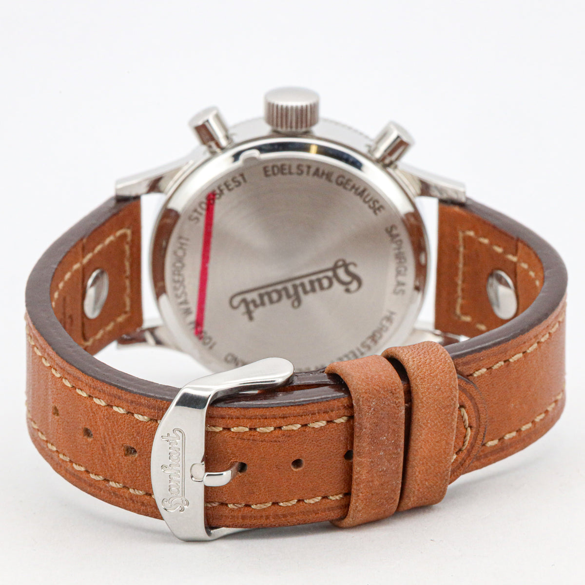 Hanhart Admiral Chronograph 40mm Automatik 703ff B&P