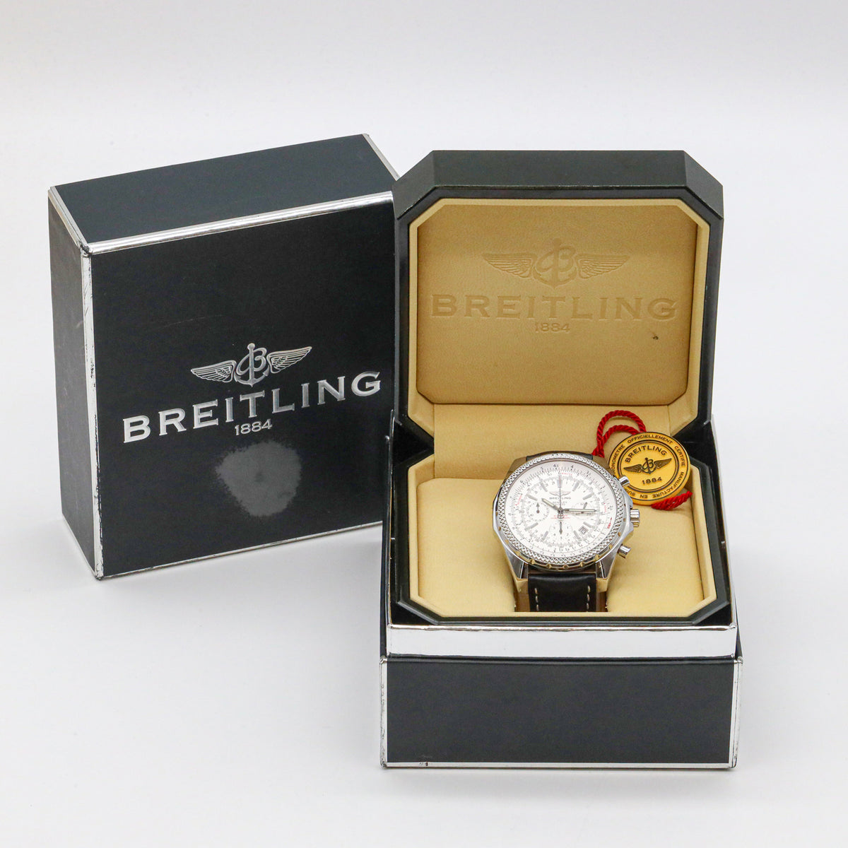 Breitling Bentley Motors A25362 Automatik 48mm Edelstahl orig. Box