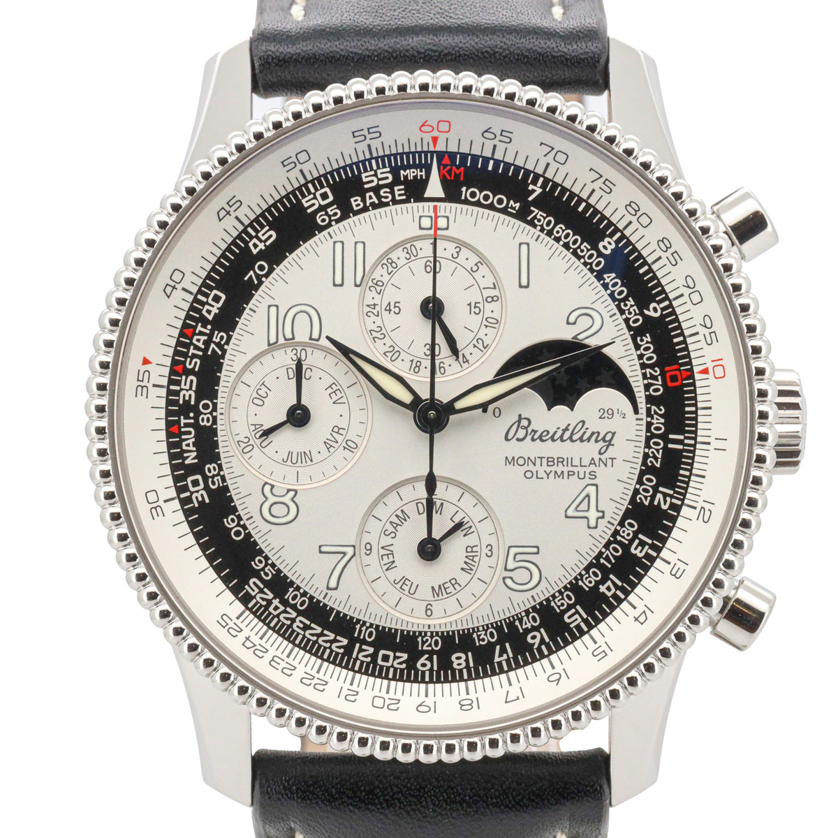 Breitling Montbrillant Olympus 42mm A19350 Chronograph Edelstahl
