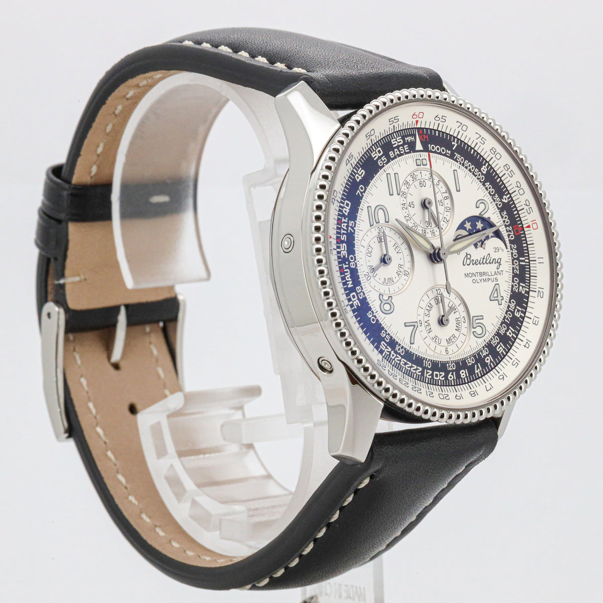 Breitling Montbrillant Olympus 42mm A19350 Chronograph Edelstahl
