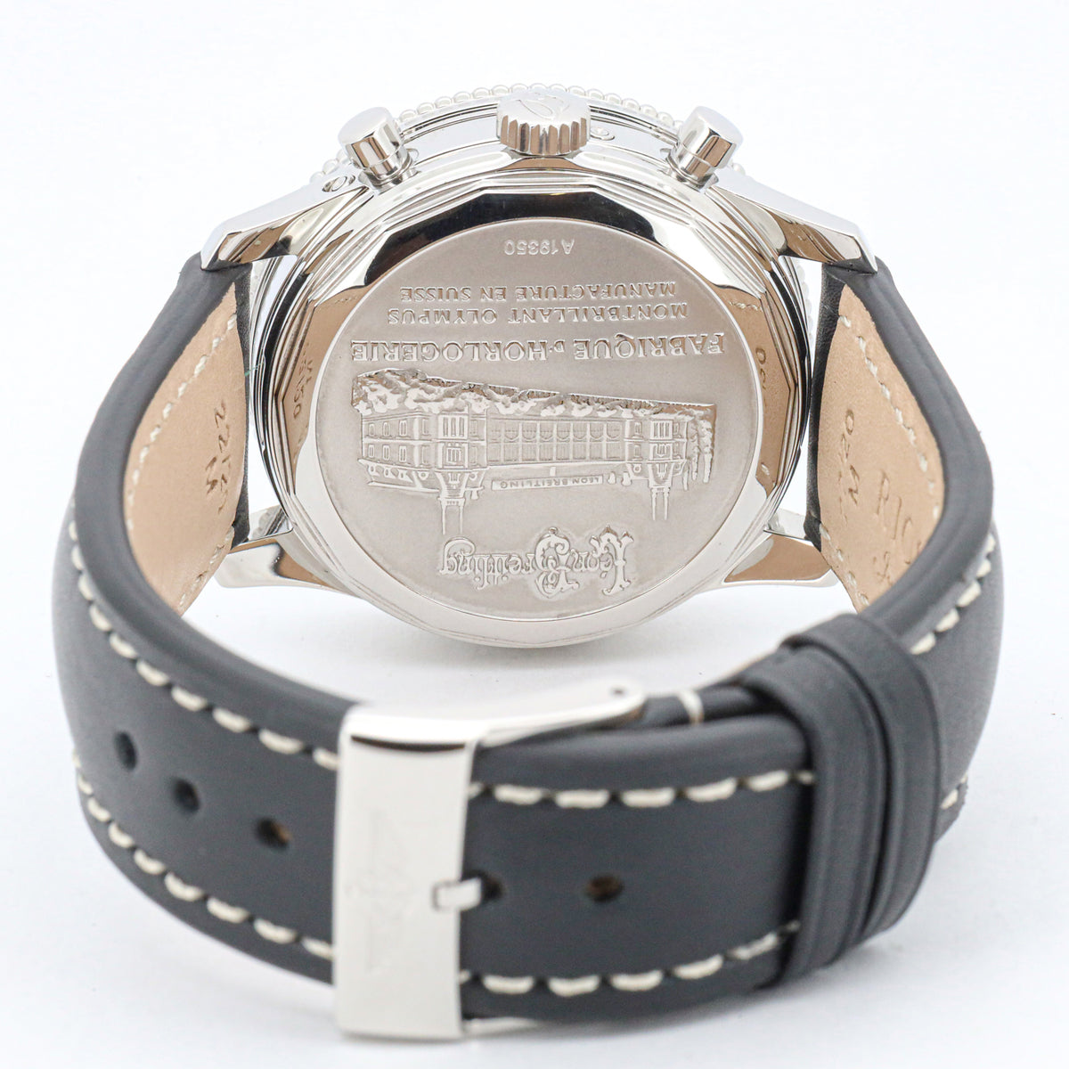 Breitling Montbrillant Olympus 42mm A19350 Chronograph Edelstahl