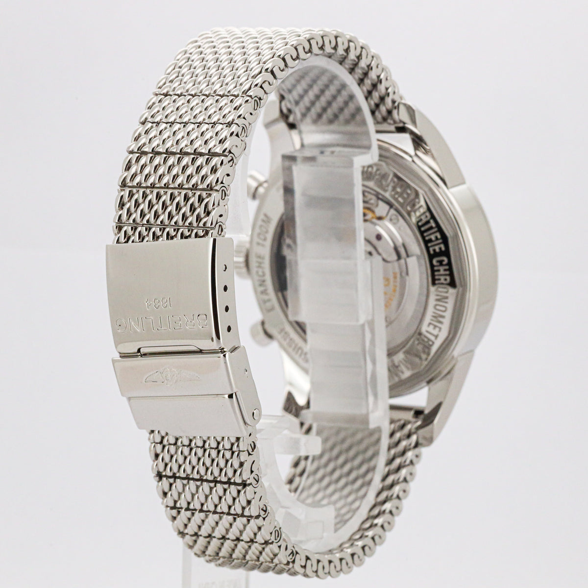 Breitling Transocean Chronograph AB0152 43mm Edelstahl B&P
