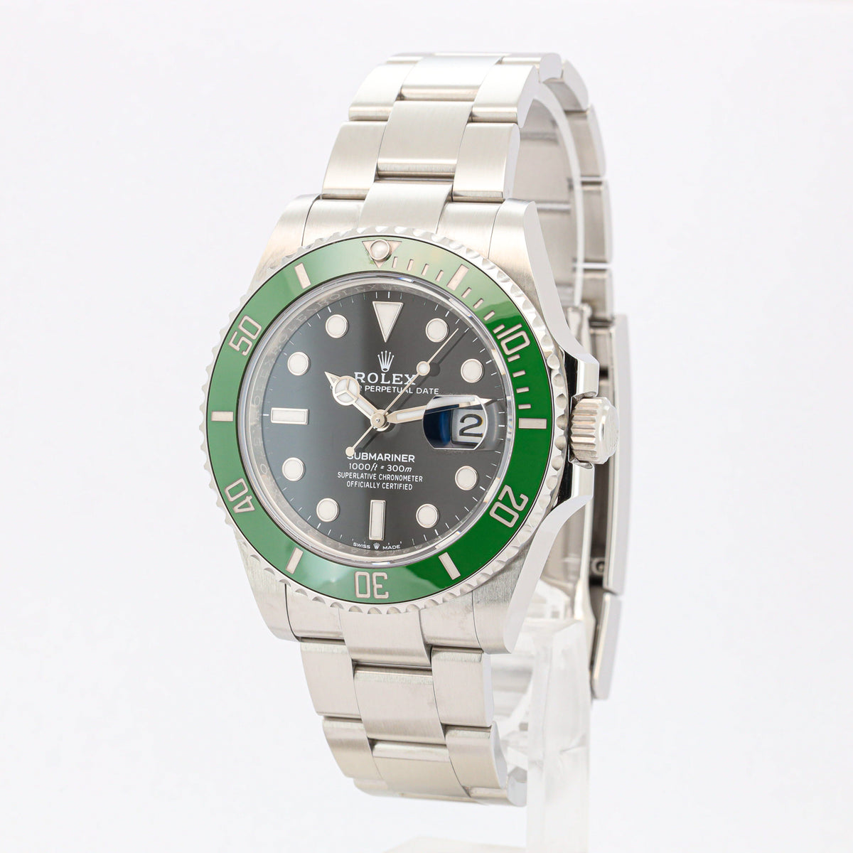 Rolex Submariner Date 126610LV Starbucks Edelstahl 2023 Full Set