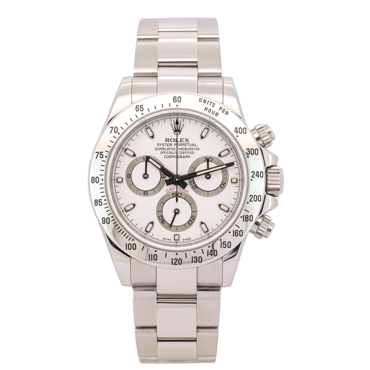 Rolex Daytona 116520 White Dial Full Set