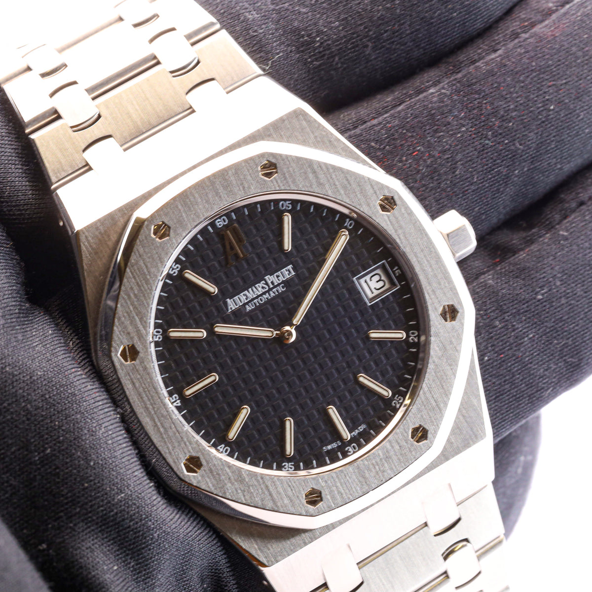 Audemars Piguet Royal Oak Jumbo Extra Thin Blue Dial