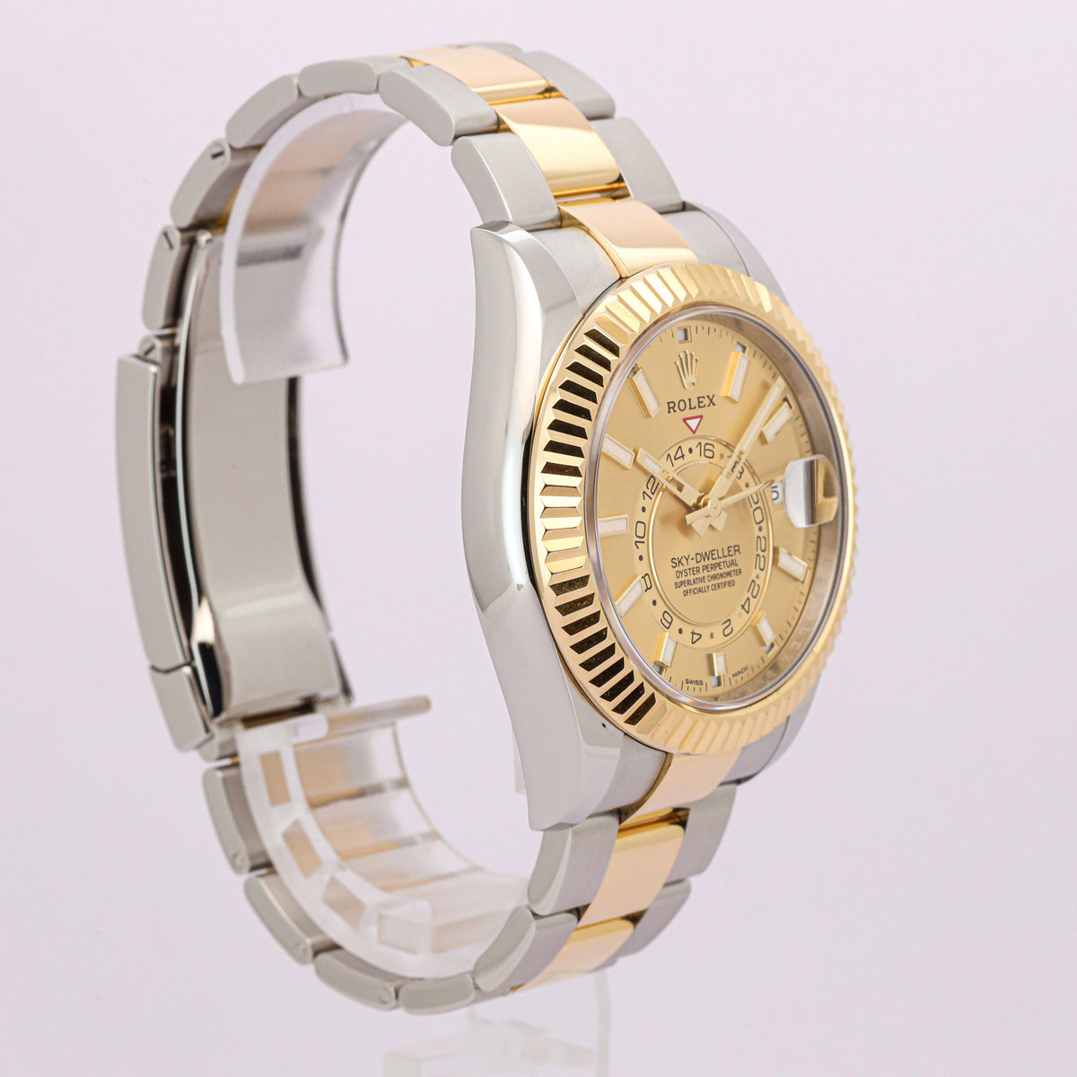 Rolex Sky-Dweller 326933 Bicolor Gold Dial Oyster