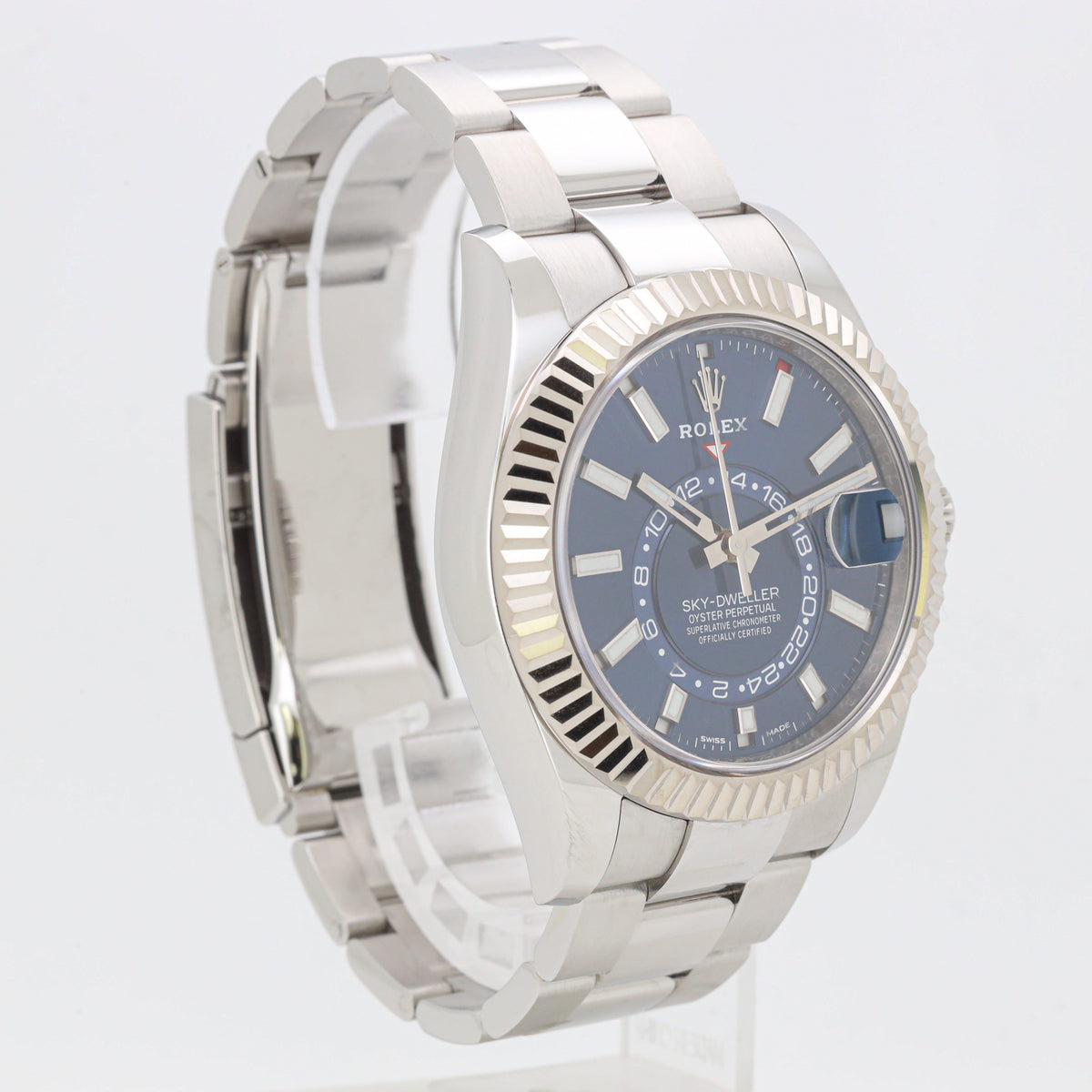 Rolex Sky-Dweller Oyster Blue Dial 326934 42mm Edelstahl