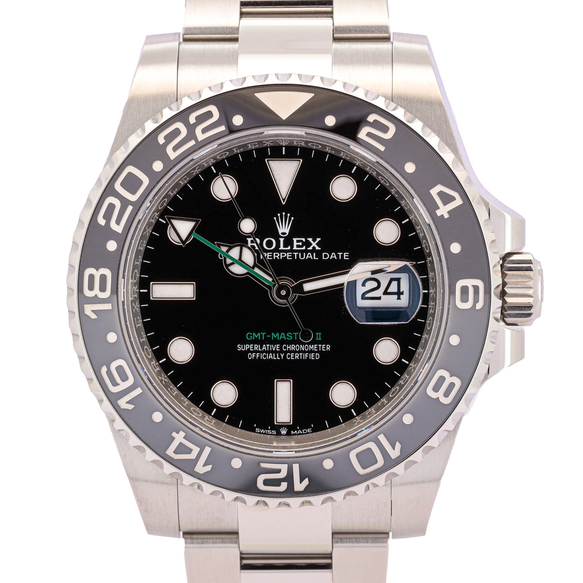 Rolex GMT-Master II 126710GRNR Bruce Wayne 10/2025 Full Set