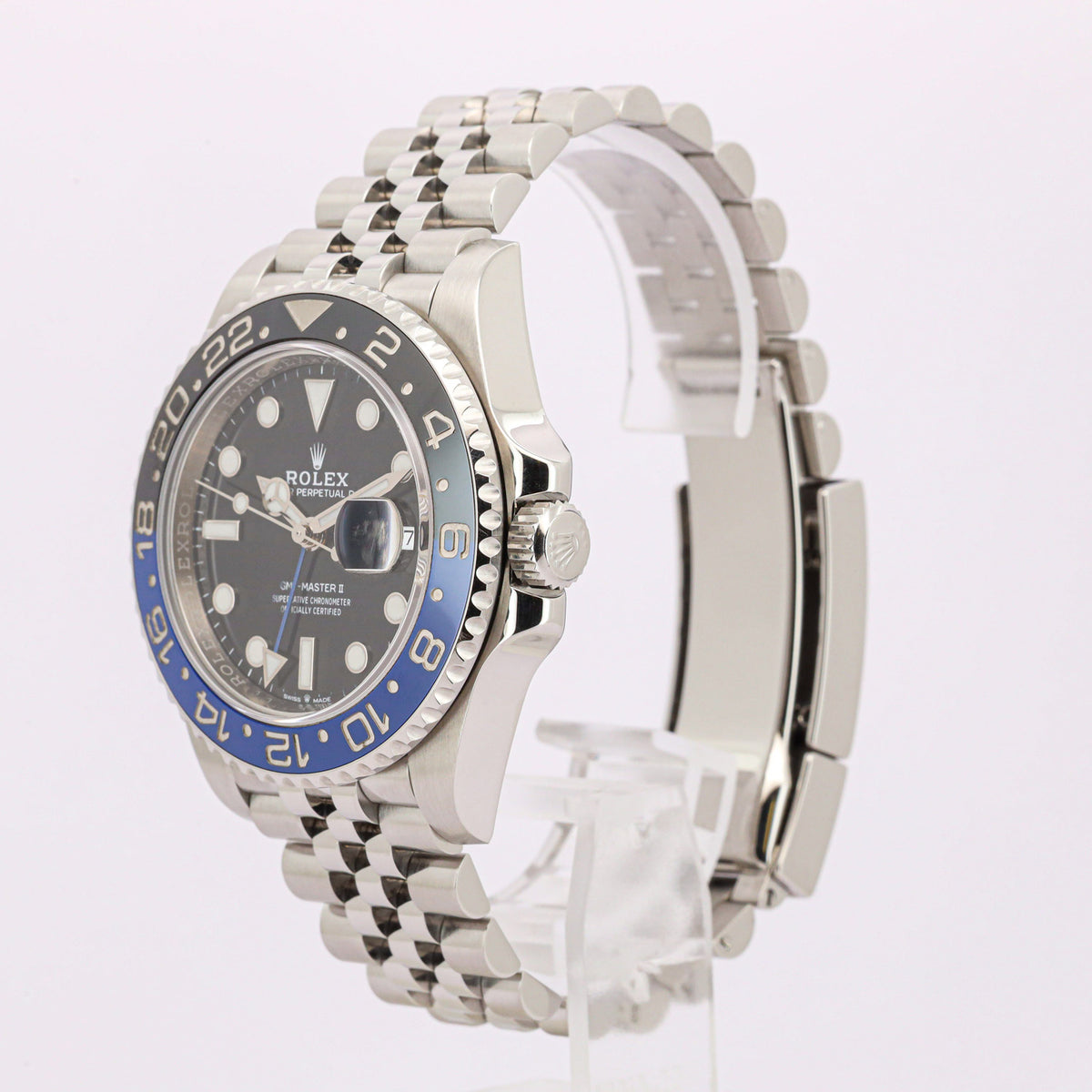 Rolex GMT-Master II 126710BLNR Batgirl LC100 Full Set