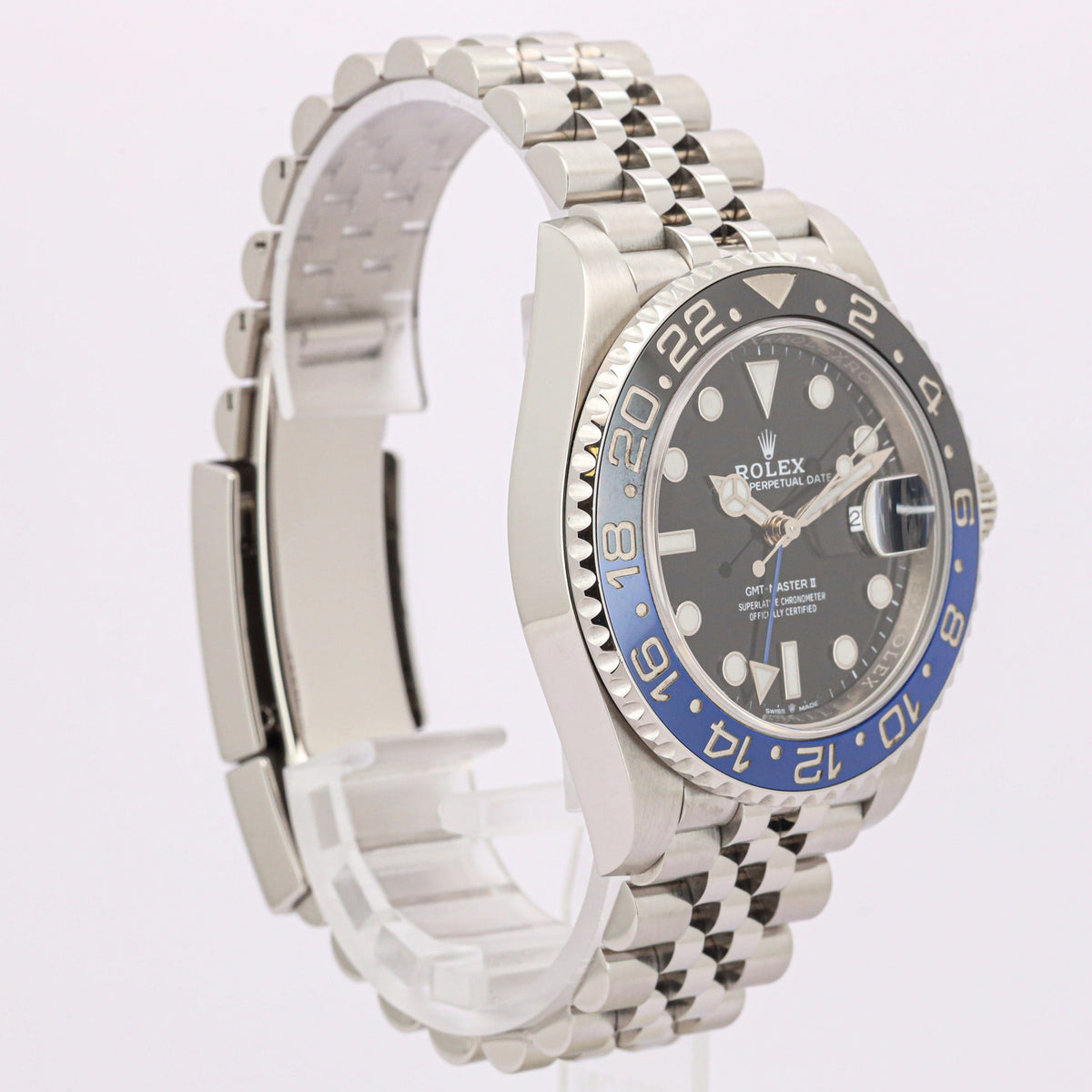 Rolex GMT-Master II 126710BLNR Batgirl LC100 Full Set