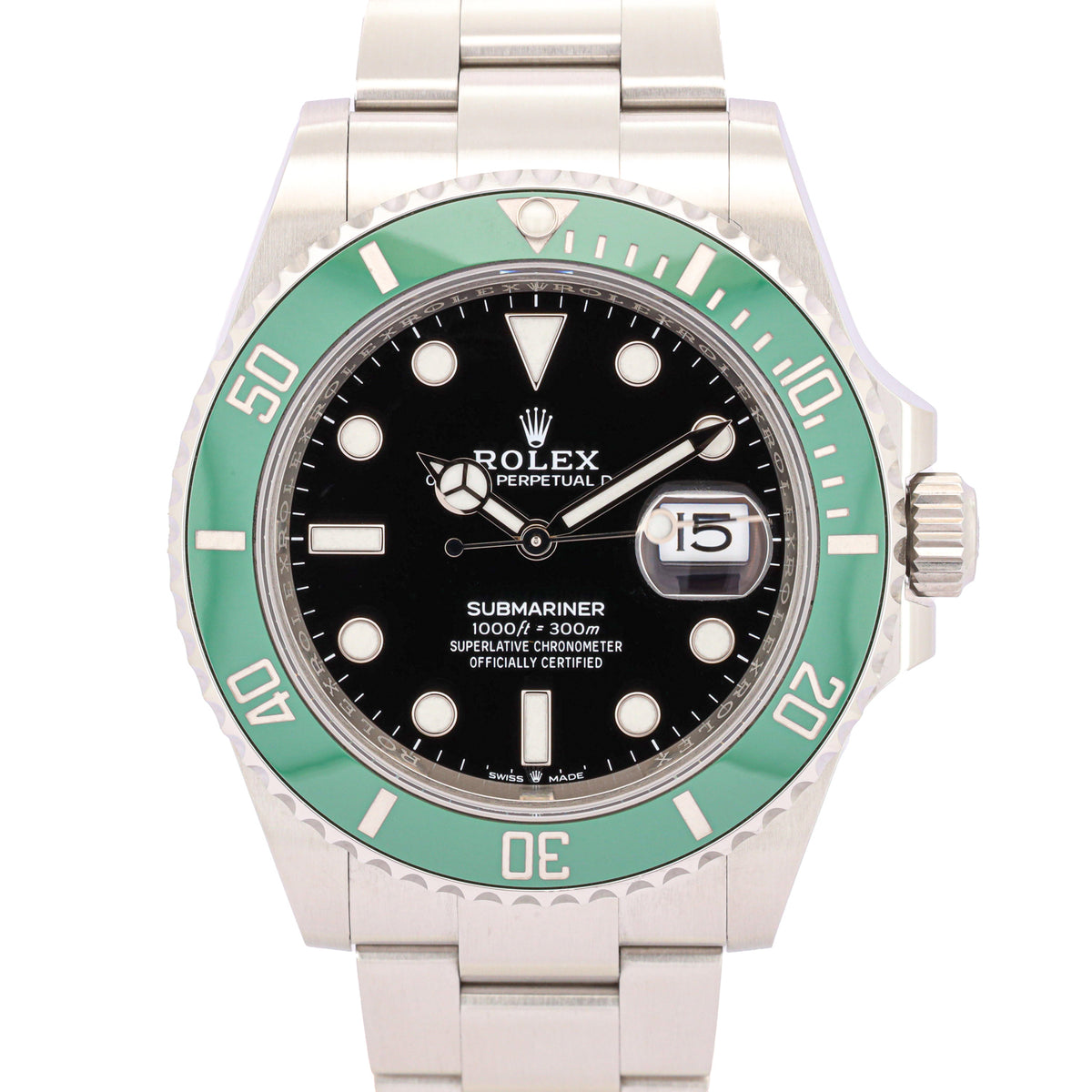 Rolex Submariner Date 126610LV Starbucks Mark I Full Set
