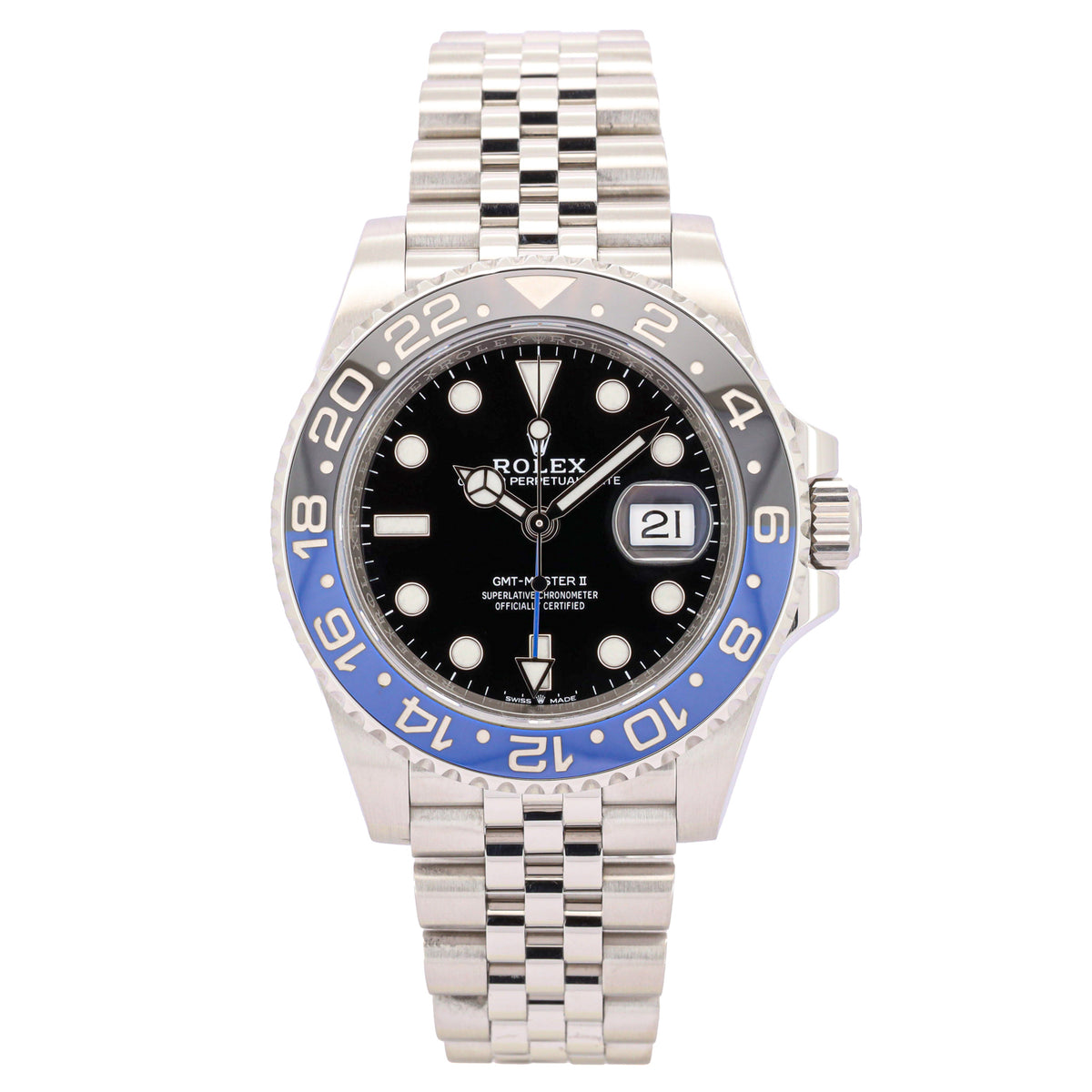 Rolex GMT-Master II 126710BLNR Batgirl Full Set