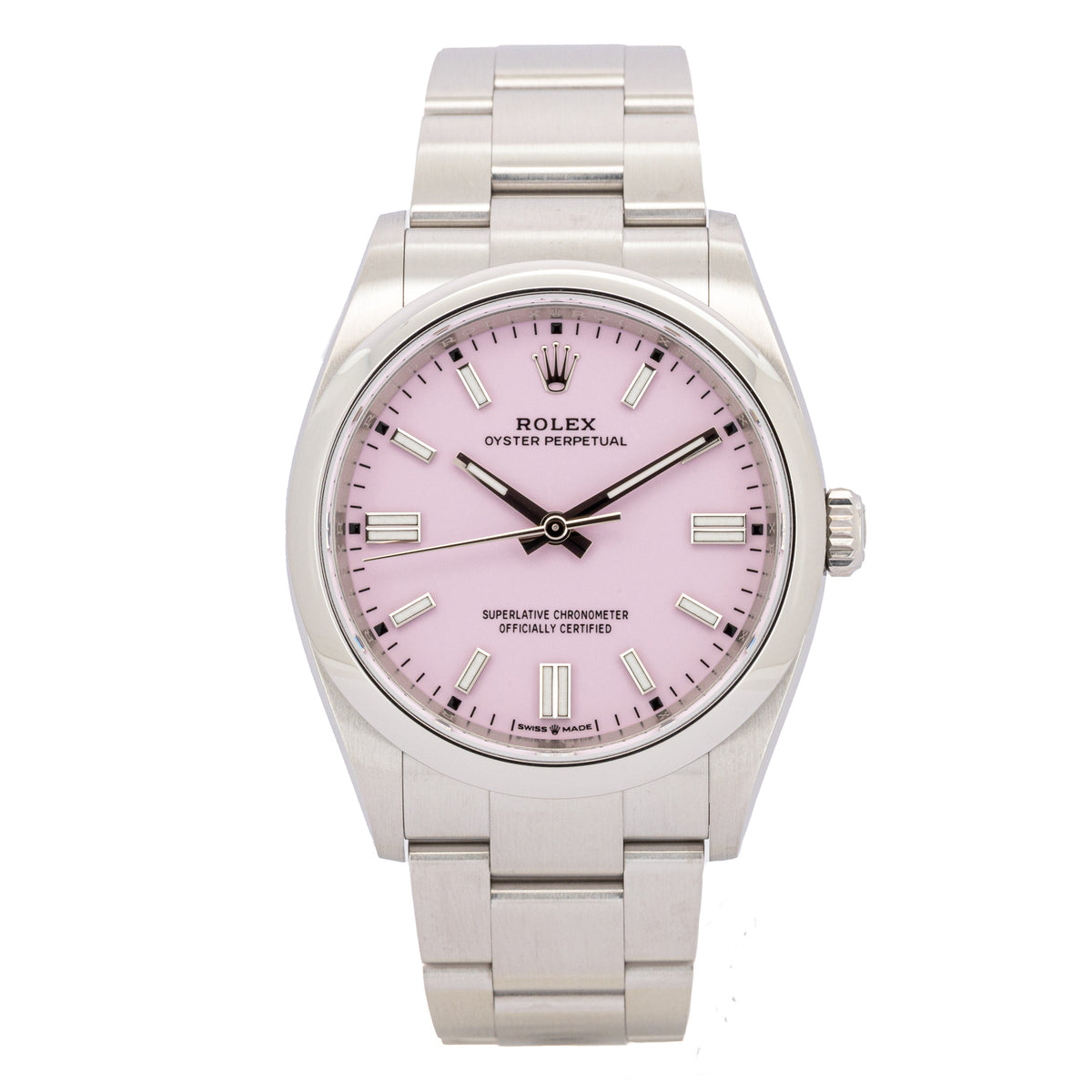 Rolex Oyster Perpetual 36 126000 Pink Dial 2023