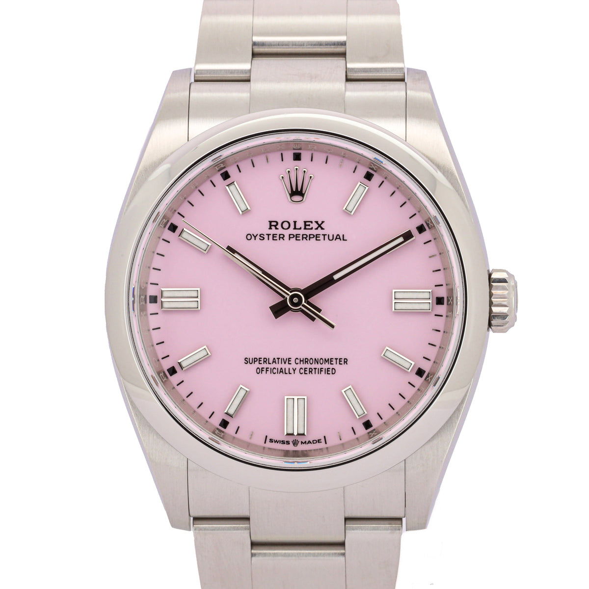 Rolex Oyster Perpetual 36 126000 Pink Dial 2023