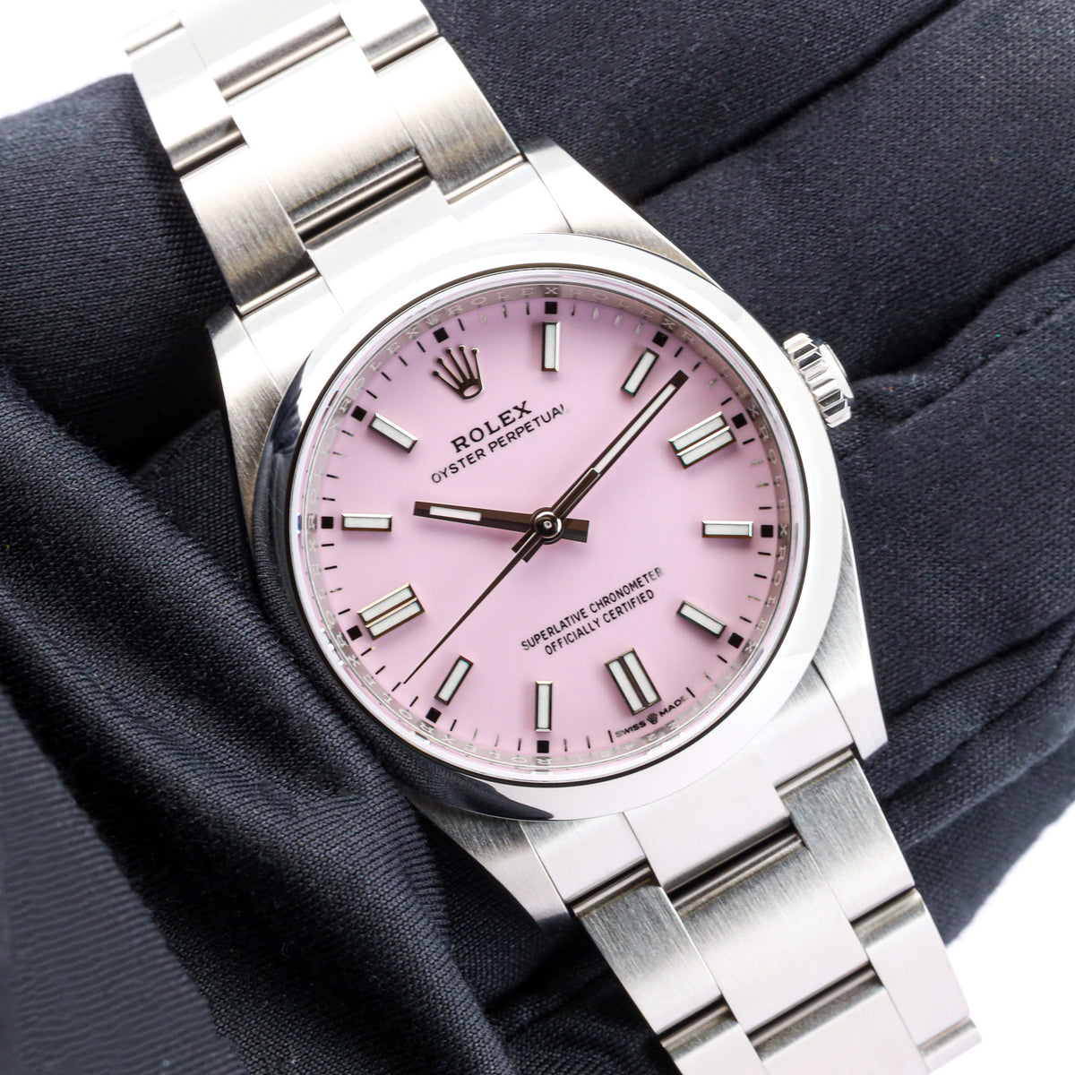 Rolex Oyster Perpetual 36 126000 Pink Dial 2023
