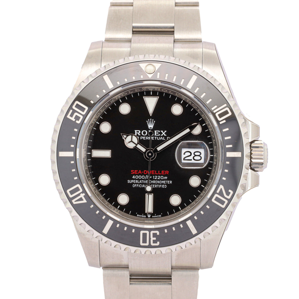 Rolex Sea-Dweller 126600 Red Line Teilverklebt ungetragen 2021
