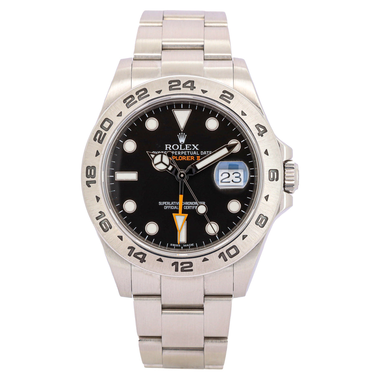 Rolex Explorer II 42 216570 Black Dial Edelstahl