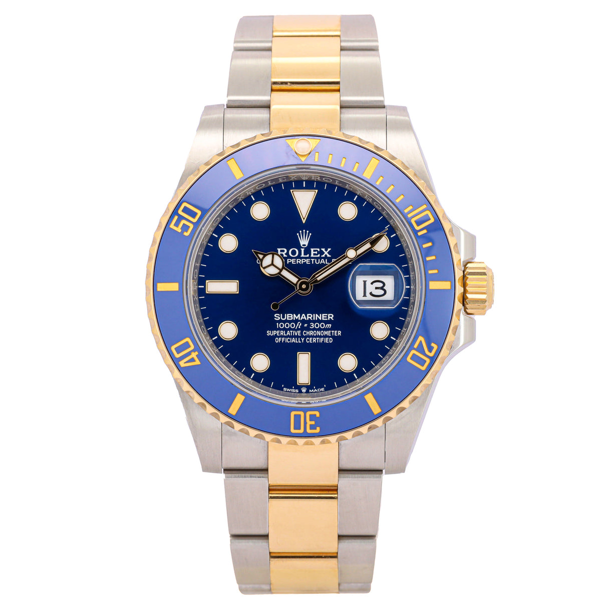 Rolex Submariner Date 41 126613 Bluesy Stahl/Gold