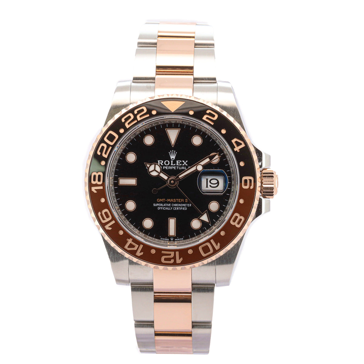 Rolex GMT Master II Rootbeer 126711CHNR 40mm Edelstahl Everose 2023