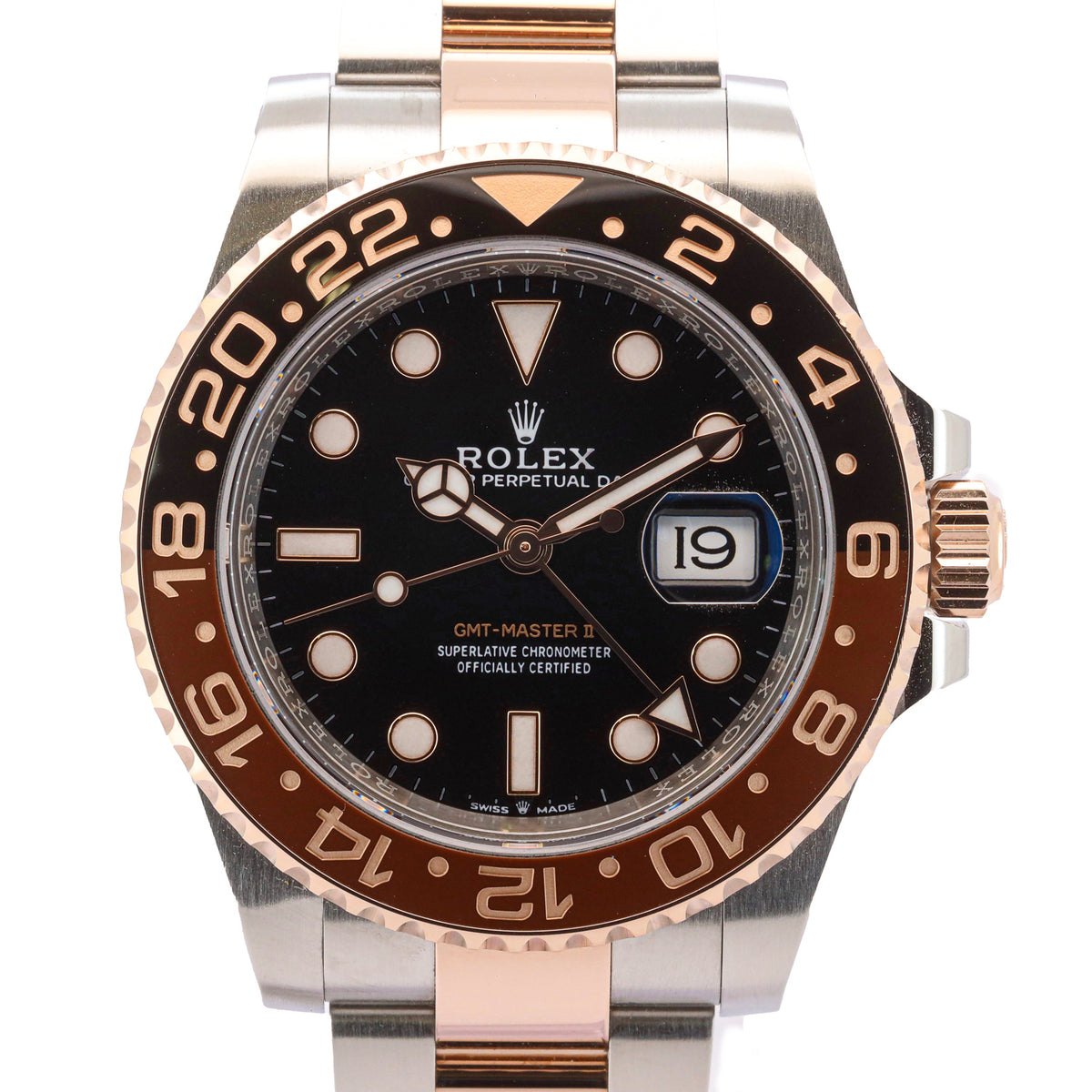 Rolex GMT Master II Rootbeer 126711CHNR 40mm Edelstahl Everose 2023
