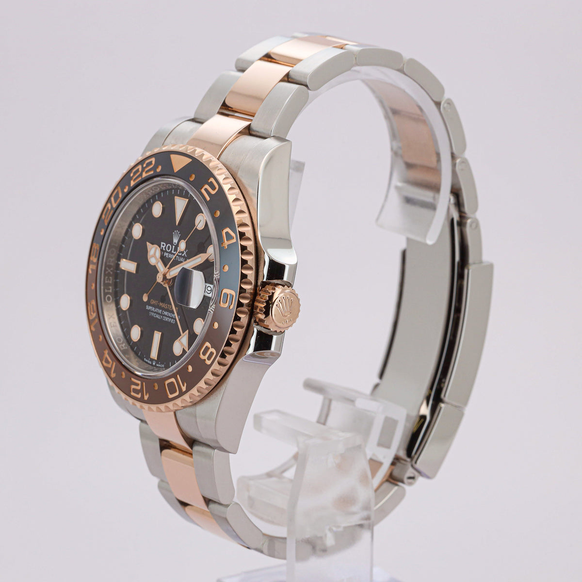 Rolex GMT Master II Rootbeer 126711CHNR 40mm Edelstahl Everose 2023