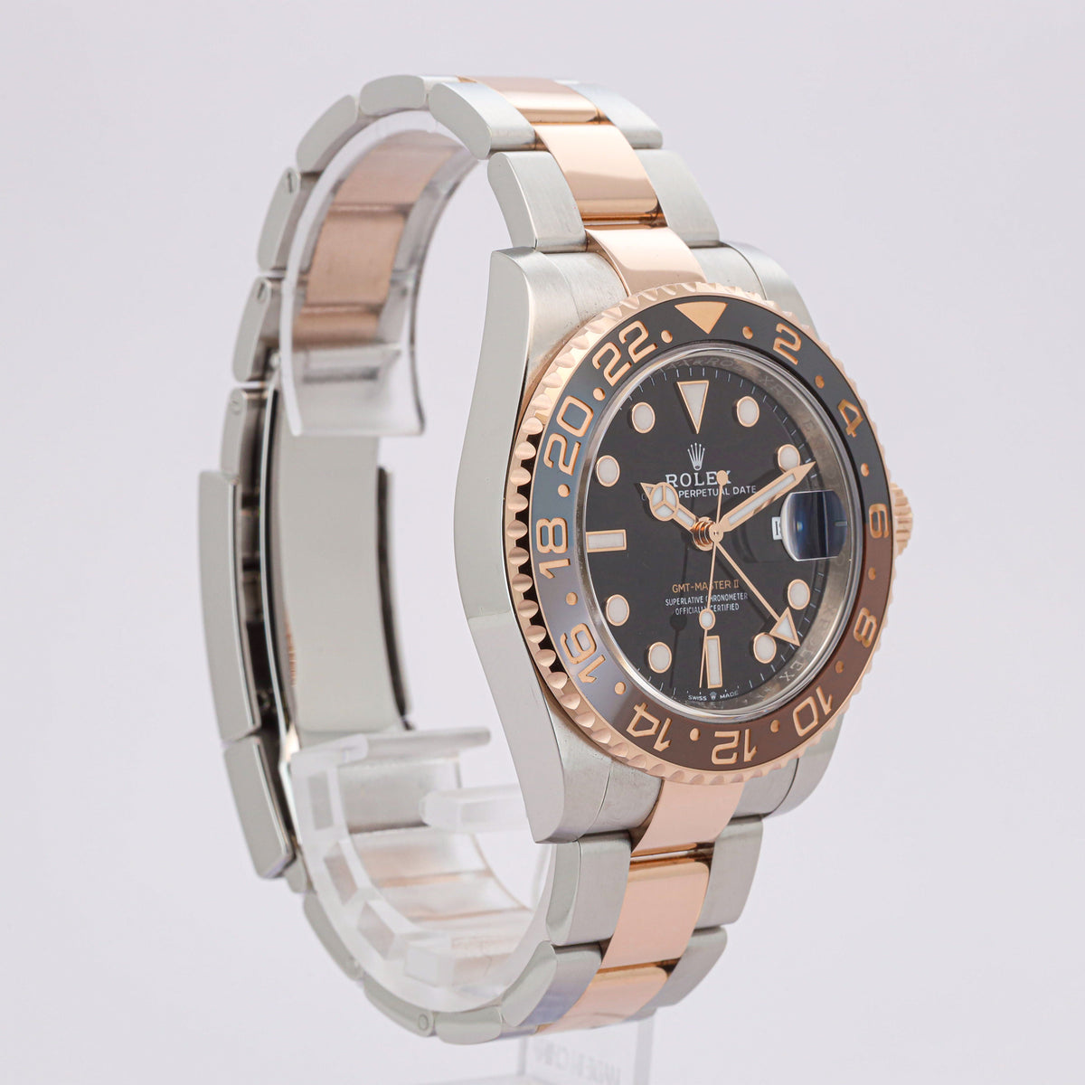Rolex GMT Master II Rootbeer 126711CHNR 40mm Edelstahl Everose 2023