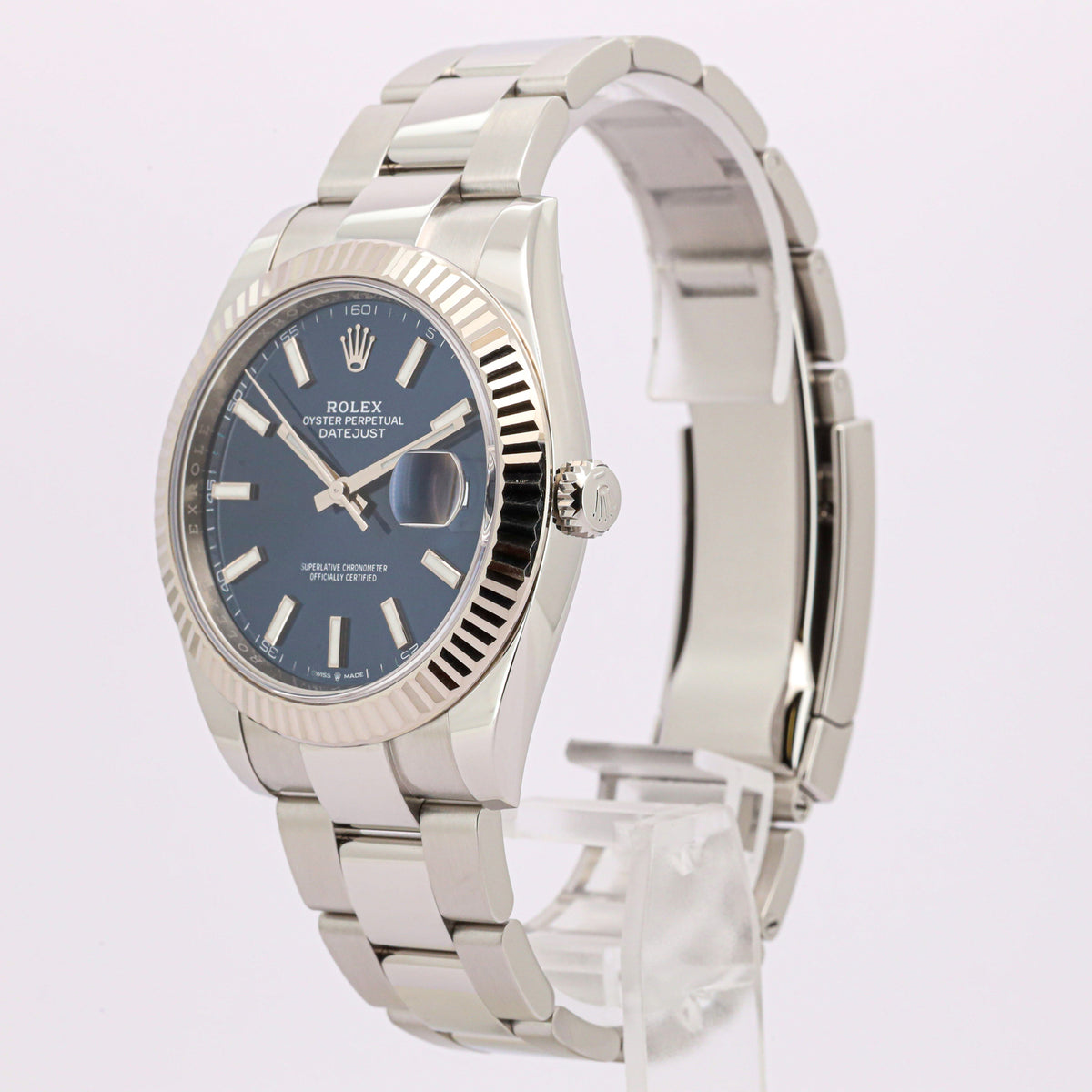 Rolex Datejust 41 126334 Blue Dial Weißgold
