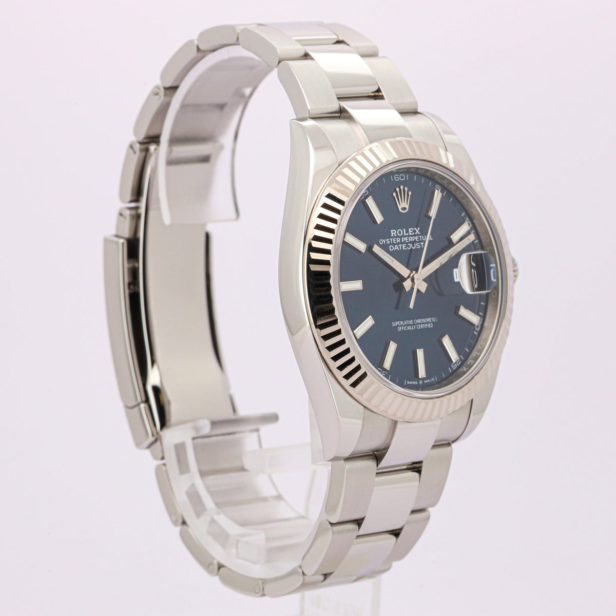 Rolex Datejust 41 126334 Blue Dial Weißgold