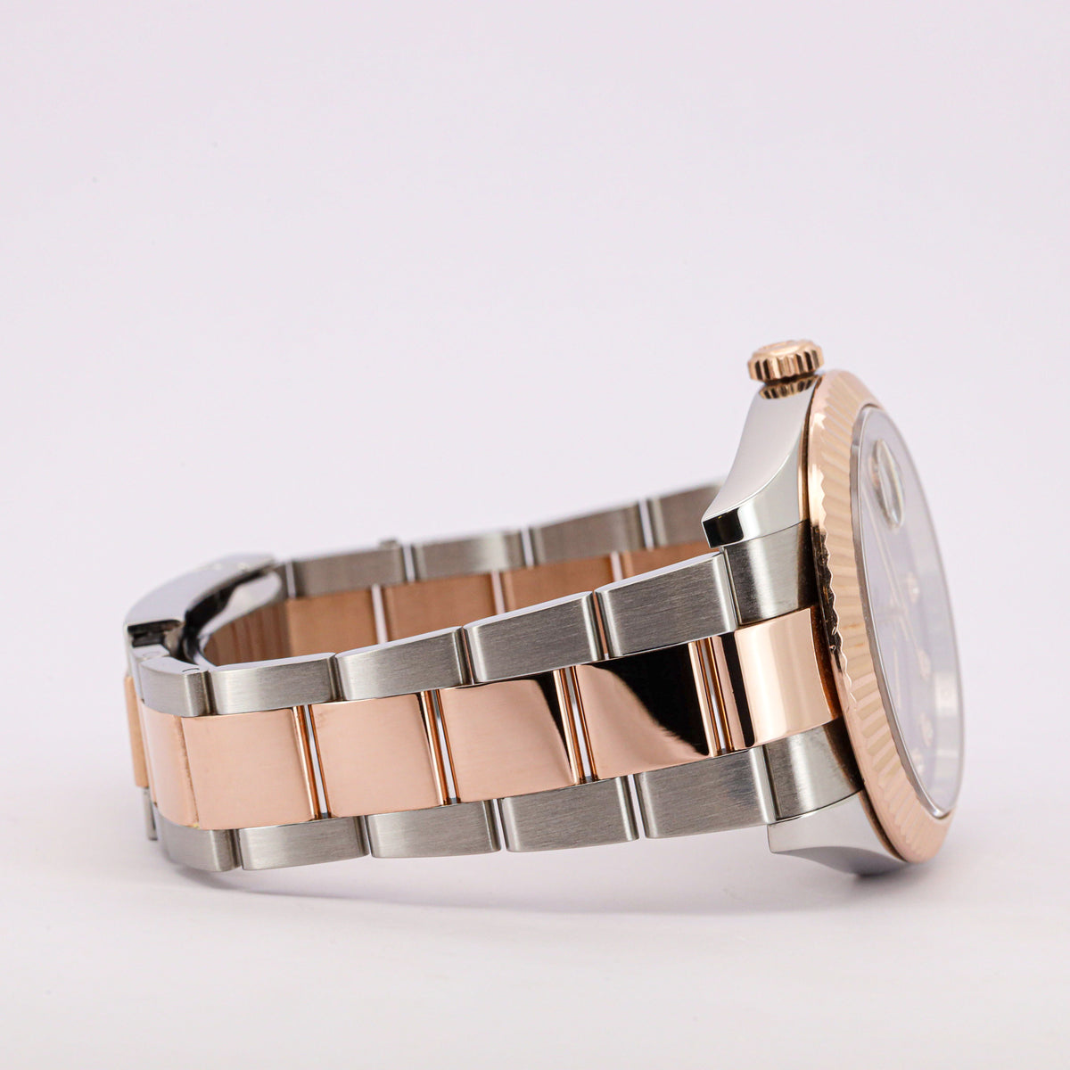 Rolex Datejust 41 126331 Diamond-Chocolate Dial Stahl/Rosé Full Set