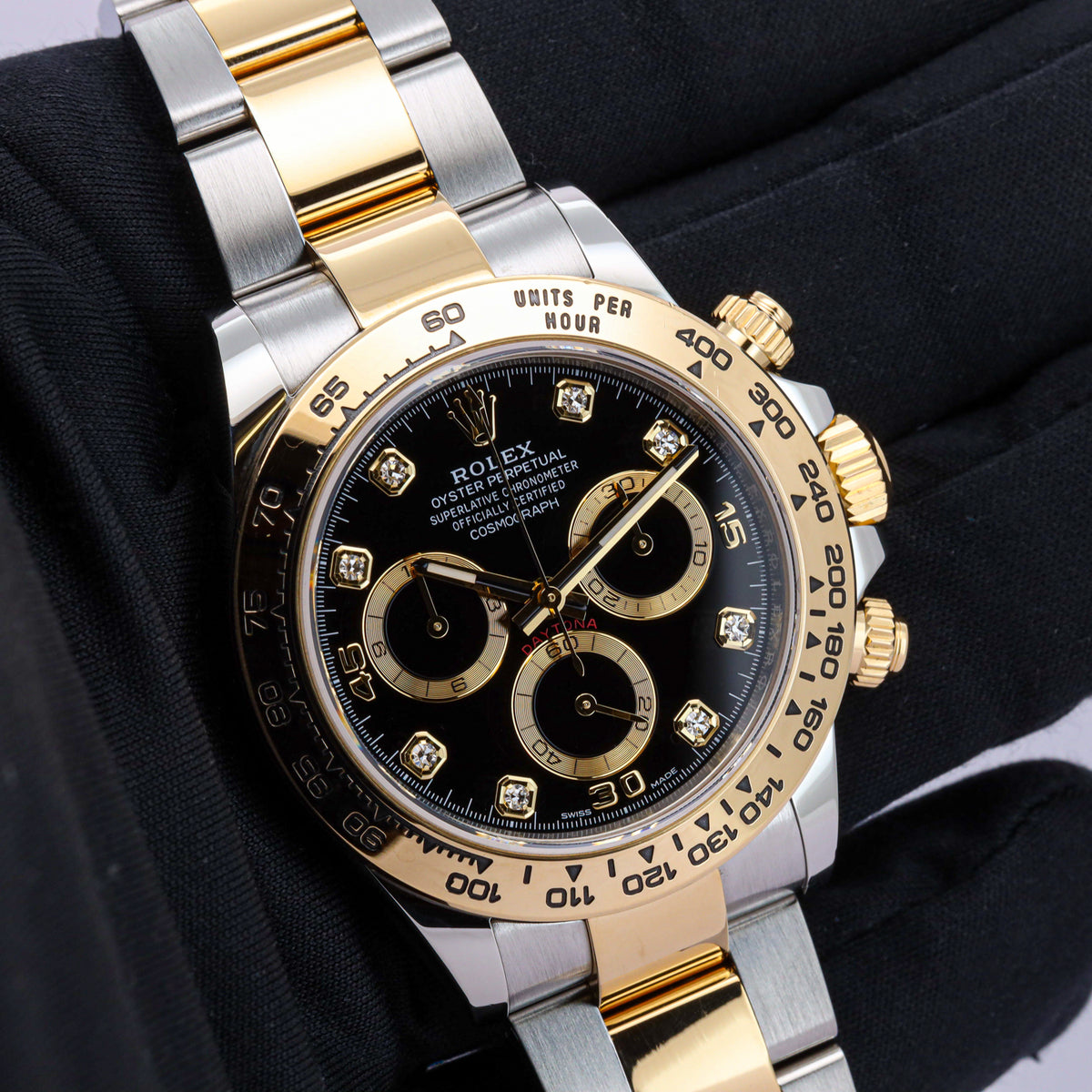 Rolex Daytona 40 116503 Edelstahl/Gold Black Dial