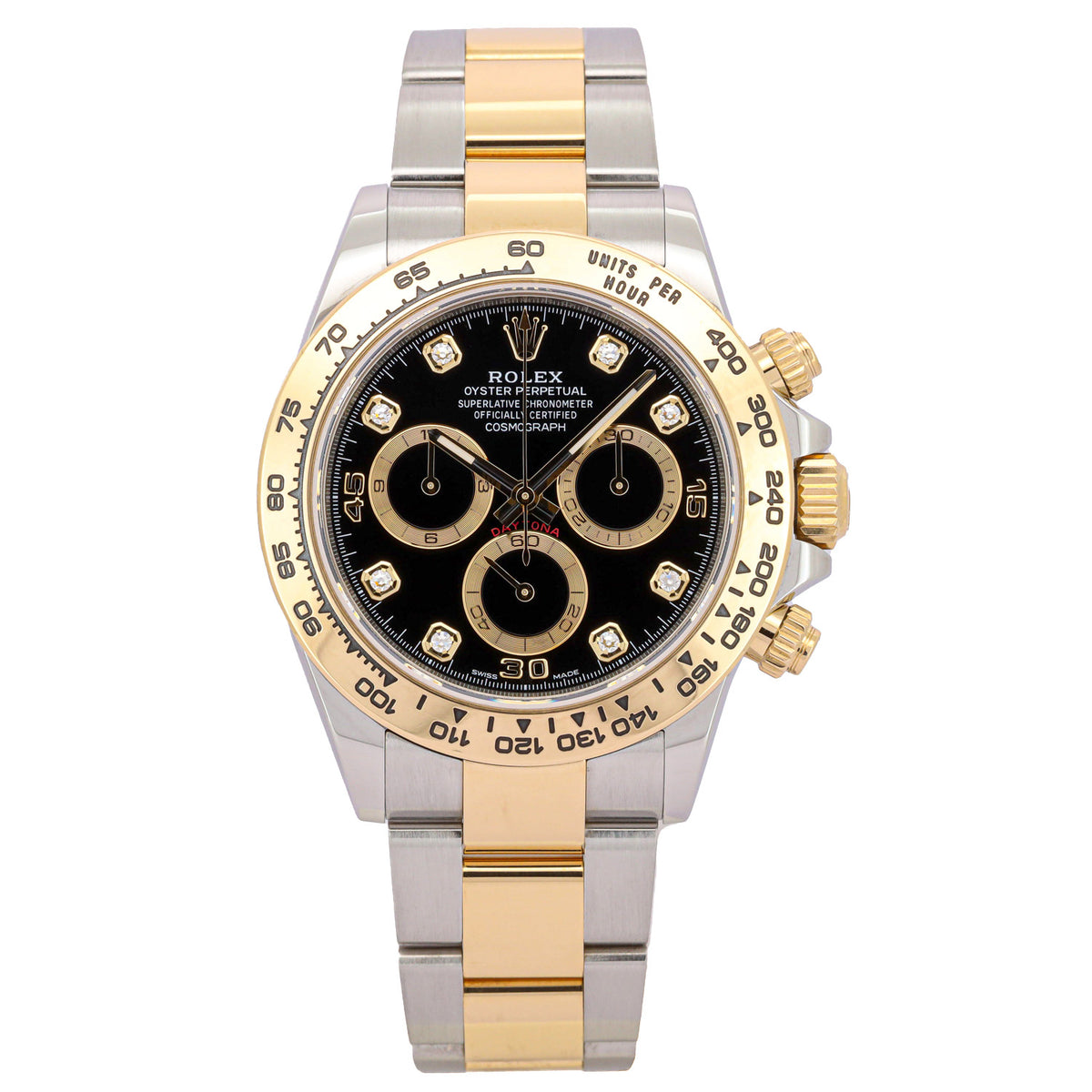 Rolex Daytona 40 116503 Edelstahl/Gold Black Dial