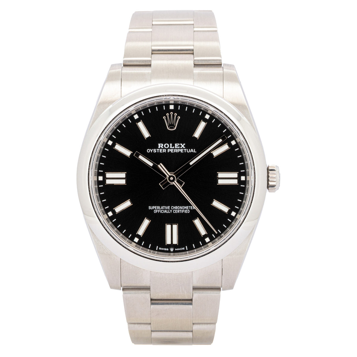 Rolex Oyster Perpetual 41 124300 Black Dial Full Set