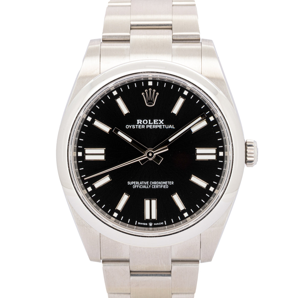 Rolex Oyster Perpetual 41 124300 Black Dial Full Set