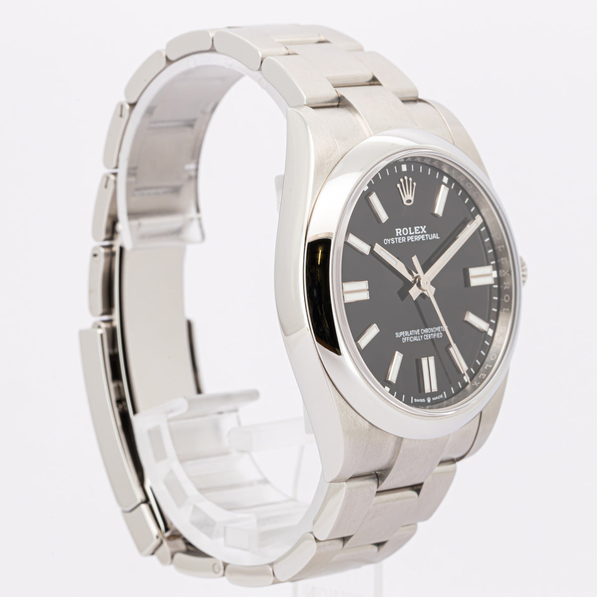 Rolex Oyster Perpetual 41 124300 Black Dial Full Set
