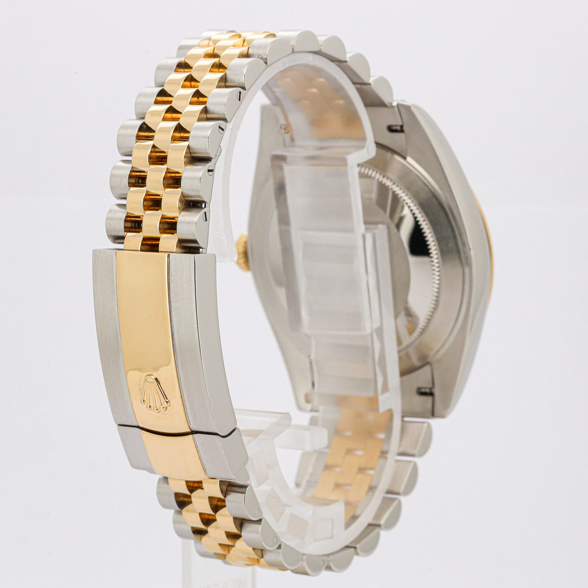 Rolex Datejust 41 126333 Stahl/Gold Diamond Black Dial Jubilee