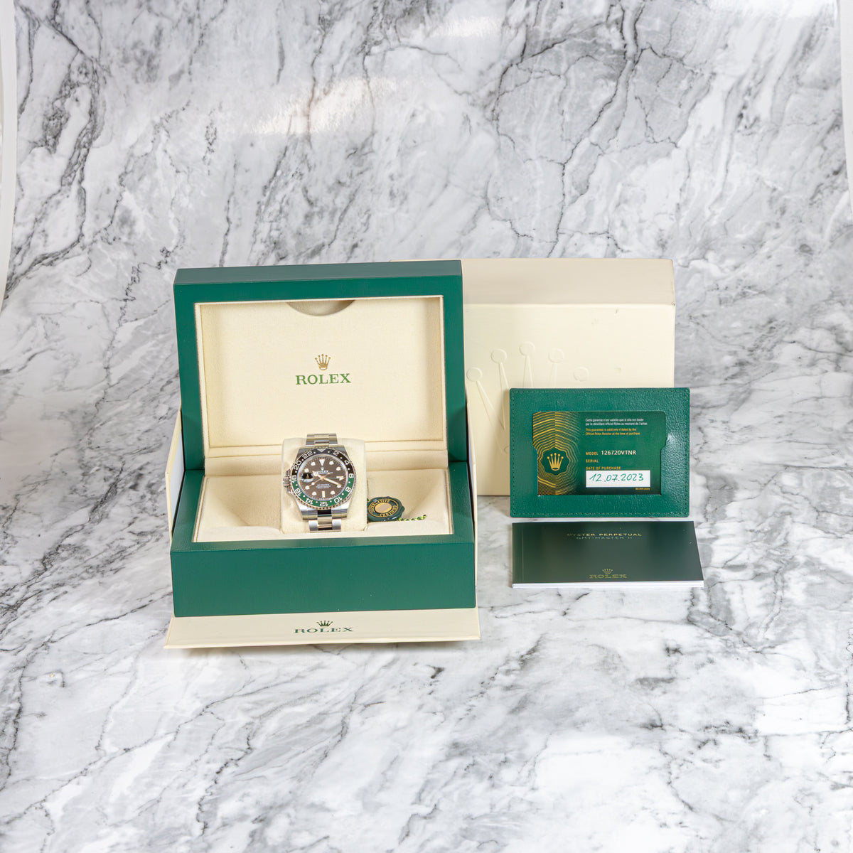 Rolex GMT-Master II 40mm Oyster 126720VTNR 2023 UNGETRAGEN