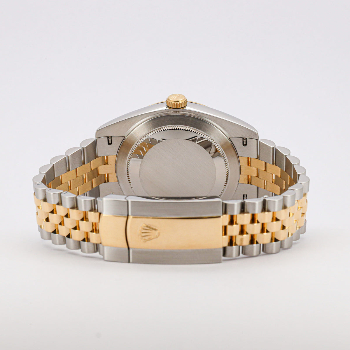 Rolex Datejust 41 126333 Stahl/Gold Diamond Black Dial Jubilee