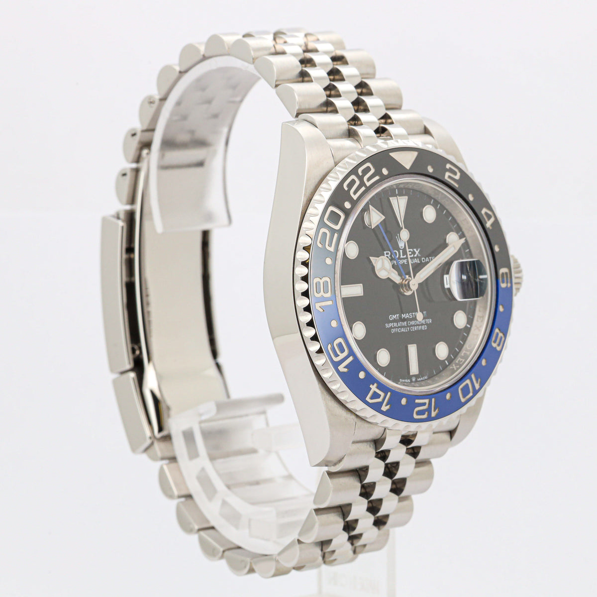 Rolex GMT-Master II 40 126710BLNR Batgirl Edelstahl Full Set