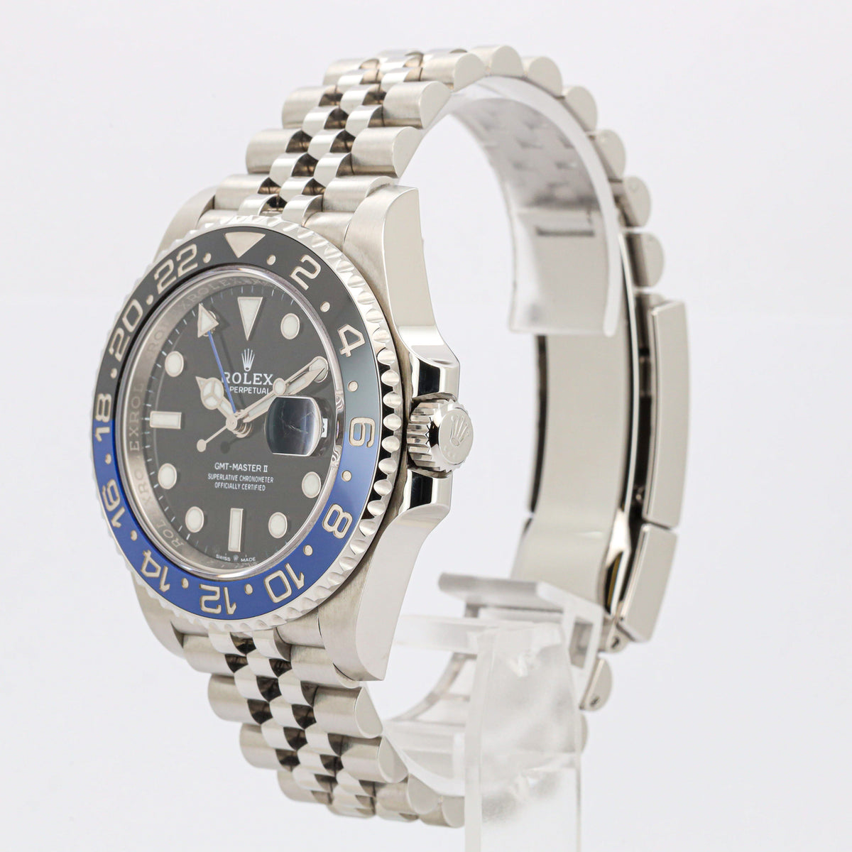 Rolex GMT-Master II 40 126710BLNR Batgirl Edelstahl Full Set