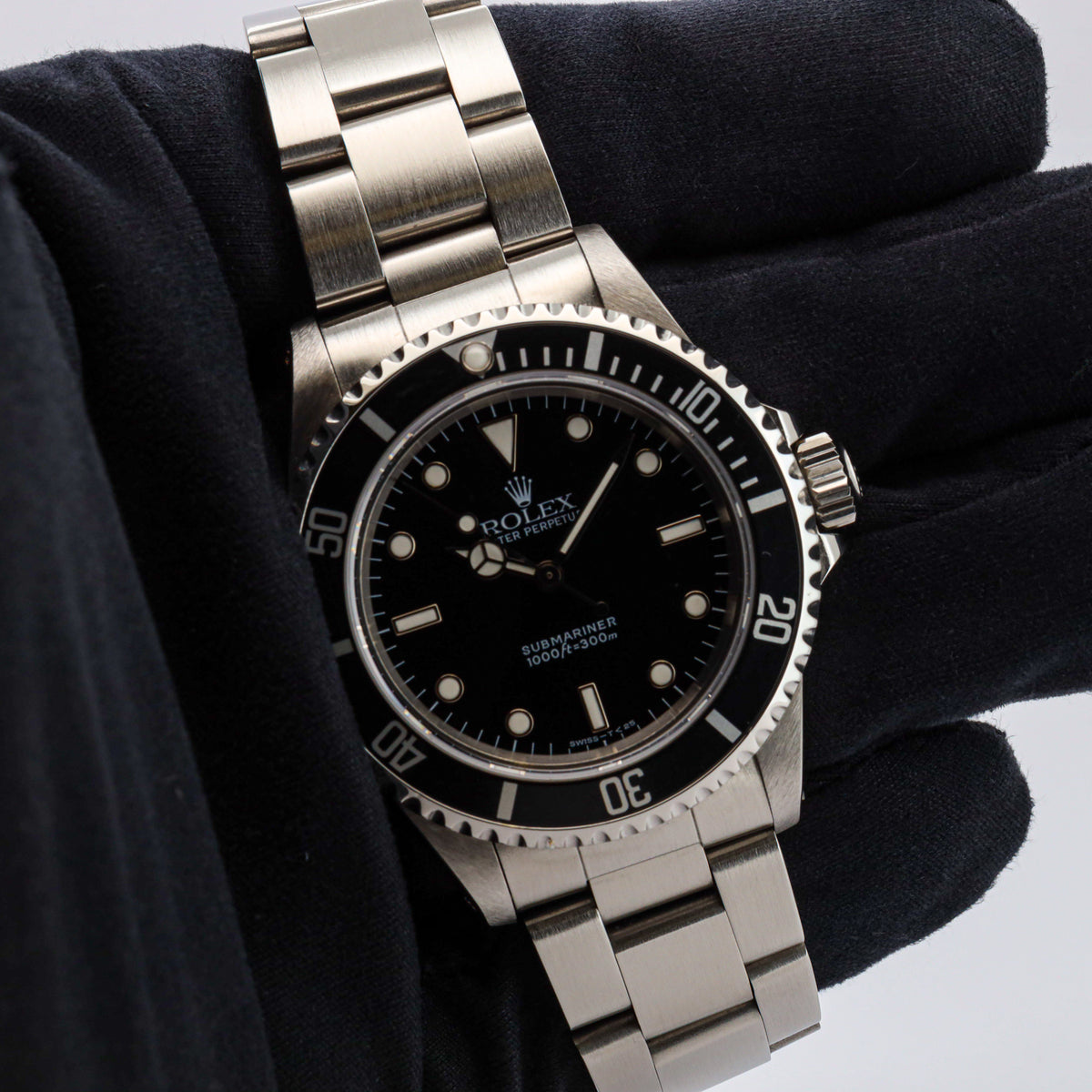 Rolex Submariner 40 14060 No Date Edelstahl Service card 03/24