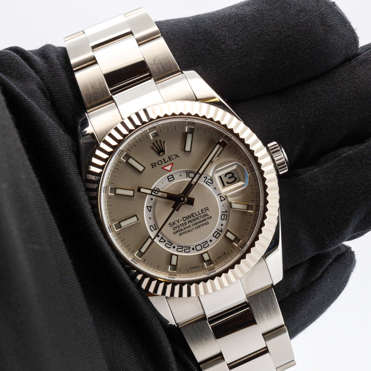 Rolex Sky-Dweller 42 326934 Edelstahl/Weißgold Full Set