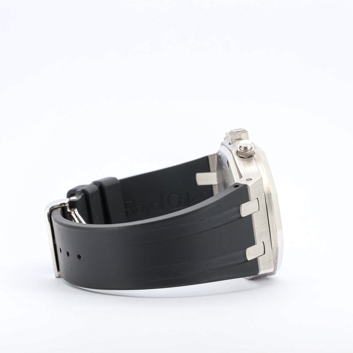 Audemars Piguet Royal Oak Chronograph 39 26022BC.OO.D002CR.01 White Gold Black Rubber Strap